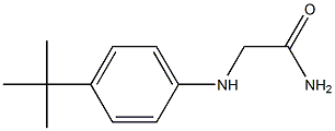 2-[(4-tert-butylphenyl)amino]acetamide Structure