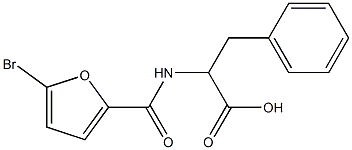 2-[(5-bromo-2-furoyl)amino]-3-phenylpropanoic acid