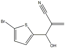  2-[(5-bromothiophen-2-yl)(hydroxy)methyl]prop-2-enenitrile