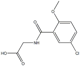  2-[(5-chloro-2-methoxyphenyl)formamido]acetic acid