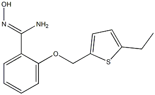 2-[(5-ethylthien-2-yl)methoxy]-N'-hydroxybenzenecarboximidamide