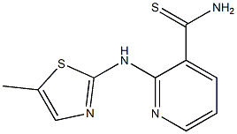 2-[(5-methyl-1,3-thiazol-2-yl)amino]pyridine-3-carbothioamide