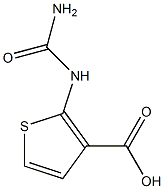 2-[(aminocarbonyl)amino]thiophene-3-carboxylic acid Structure