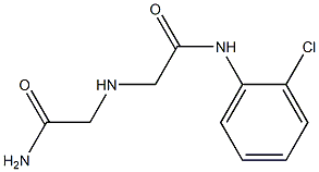  2-[(carbamoylmethyl)amino]-N-(2-chlorophenyl)acetamide