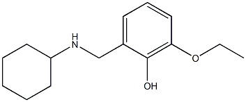 2-[(cyclohexylamino)methyl]-6-ethoxyphenol