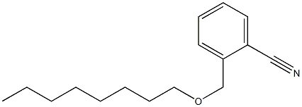 2-[(octyloxy)methyl]benzonitrile Structure