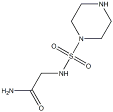 2-[(piperazine-1-sulfonyl)amino]acetamide|