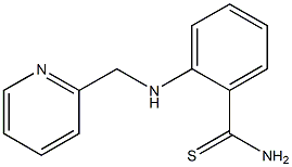 2-[(pyridin-2-ylmethyl)amino]benzene-1-carbothioamide|