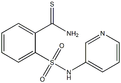 2-[(pyridin-3-ylamino)sulfonyl]benzenecarbothioamide Structure