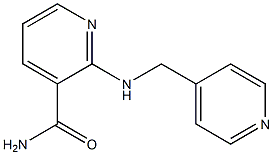 2-[(pyridin-4-ylmethyl)amino]pyridine-3-carboxamide|