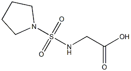 2-[(pyrrolidine-1-sulfonyl)amino]acetic acid