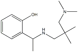 2-[1-({2-[(dimethylamino)methyl]-2-methylpropyl}amino)ethyl]phenol