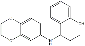 2-[1-(2,3-dihydro-1,4-benzodioxin-6-ylamino)propyl]phenol