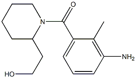 2-[1-(3-amino-2-methylbenzoyl)piperidin-2-yl]ethanol|