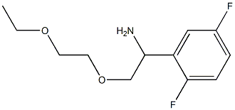 2-[1-amino-2-(2-ethoxyethoxy)ethyl]-1,4-difluorobenzene