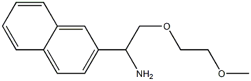 2-[1-amino-2-(2-methoxyethoxy)ethyl]naphthalene