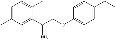 2-[1-amino-2-(4-ethylphenoxy)ethyl]-1,4-dimethylbenzene