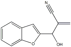 2-[1-benzofuran-2-yl(hydroxy)methyl]prop-2-enenitrile