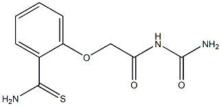 2-[2-(aminocarbonothioyl)phenoxy]-N-(aminocarbonyl)acetamide