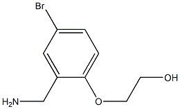 2-[2-(aminomethyl)-4-bromophenoxy]ethan-1-ol|