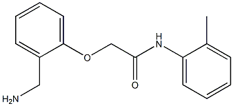 2-[2-(aminomethyl)phenoxy]-N-(2-methylphenyl)acetamide