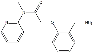 2-[2-(aminomethyl)phenoxy]-N-methyl-N-(pyridin-2-yl)acetamide