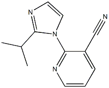2-[2-(propan-2-yl)-1H-imidazol-1-yl]pyridine-3-carbonitrile|