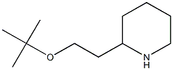 2-[2-(tert-butoxy)ethyl]piperidine Struktur