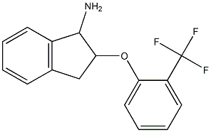 2-[2-(trifluoromethyl)phenoxy]-2,3-dihydro-1H-inden-1-amine