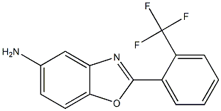 2-[2-(trifluoromethyl)phenyl]-1,3-benzoxazol-5-amine Structure