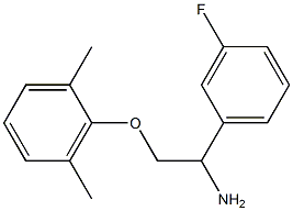 2-[2-amino-2-(3-fluorophenyl)ethoxy]-1,3-dimethylbenzene