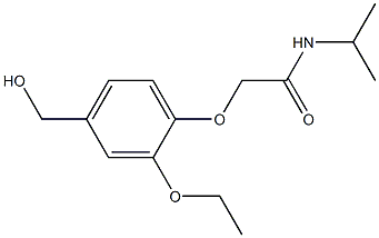  2-[2-ethoxy-4-(hydroxymethyl)phenoxy]-N-(propan-2-yl)acetamide