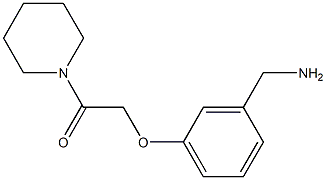  2-[3-(aminomethyl)phenoxy]-1-(piperidin-1-yl)ethan-1-one