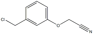 2-[3-(chloromethyl)phenoxy]acetonitrile