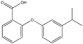 2-[3-(propan-2-yl)phenoxy]benzoic acid|