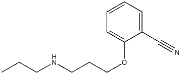 2-[3-(propylamino)propoxy]benzonitrile