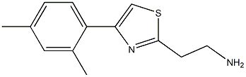 2-[4-(2,4-dimethylphenyl)-1,3-thiazol-2-yl]ethanamine