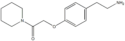  2-[4-(2-aminoethyl)phenoxy]-1-(piperidin-1-yl)ethan-1-one