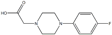 2-[4-(4-fluorophenyl)piperazin-1-yl]acetic acid|