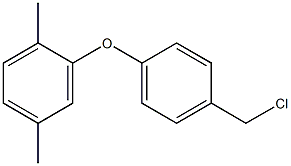 2-[4-(chloromethyl)phenoxy]-1,4-dimethylbenzene Structure