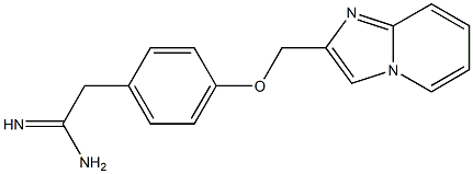  2-[4-(imidazo[1,2-a]pyridin-2-ylmethoxy)phenyl]ethanimidamide