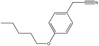 2-[4-(pentyloxy)phenyl]acetonitrile Struktur