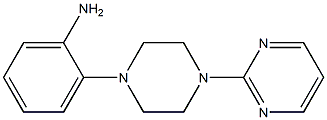 2-[4-(pyrimidin-2-yl)piperazin-1-yl]aniline,,结构式