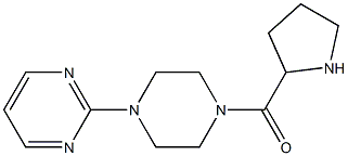 2-[4-(pyrrolidin-2-ylcarbonyl)piperazin-1-yl]pyrimidine