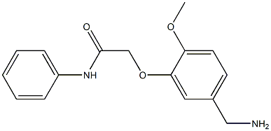 2-[5-(aminomethyl)-2-methoxyphenoxy]-N-phenylacetamide