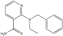 2-[benzyl(ethyl)amino]pyridine-3-carbothioamide|