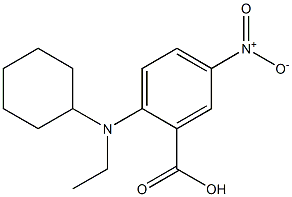 2-[cyclohexyl(ethyl)amino]-5-nitrobenzoic acid|