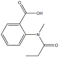  2-[methyl(propionyl)amino]benzoic acid