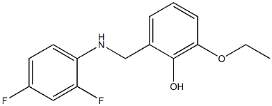 2-{[(2,4-difluorophenyl)amino]methyl}-6-ethoxyphenol