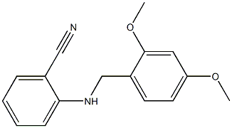 2-{[(2,4-dimethoxyphenyl)methyl]amino}benzonitrile